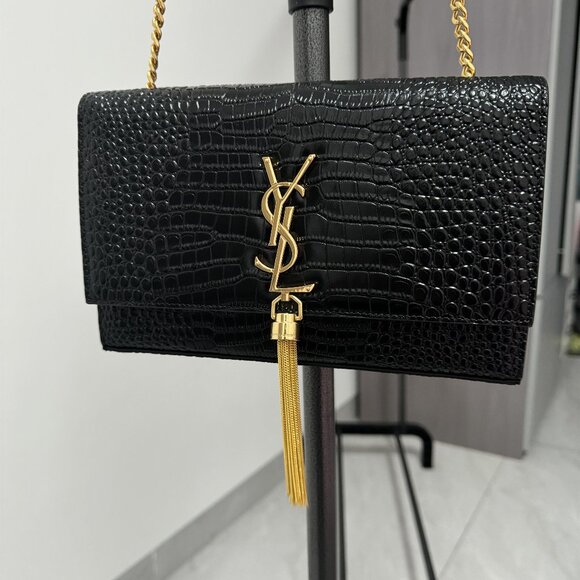 Yves Saint Laurent Black shoulder bag - Picture 1 of 7